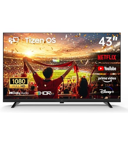 Amazon.com: FPD 40 Inch Smart TV Tizen OS, 1080p Full HD