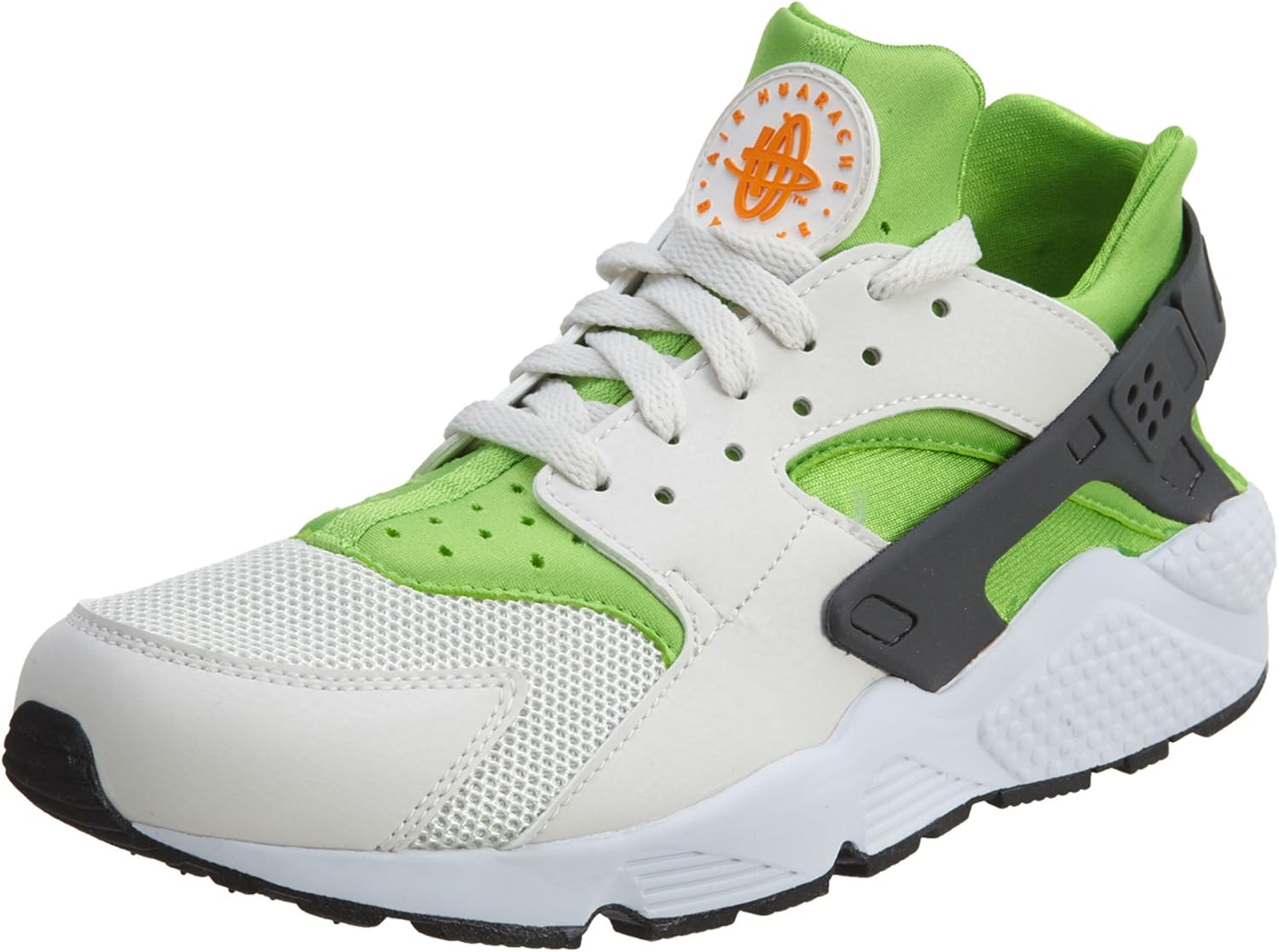 green and white huaraches