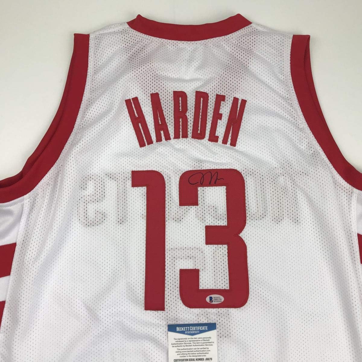 james harden signed jersey
