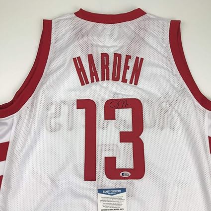 harden signed jersey