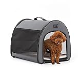 PETSFIT Soft Dog Crate, Travel Dog Crate - 19 Inch