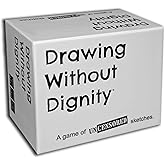 Drawing Without Dignity Adult Party Drawing Game for 4&ndash;12+ Players | 670 outrageous things to draw for ages 17+. Made for adult game nights, holiday parties &amp; White Elephant gifts.