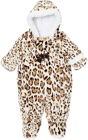 leopard snowsuit