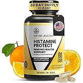 Infuse Allurè - Premium Histamine Block Supplement - Advanced Diamine Oxidase DAO Enzyme for Food-Derived Histamine Intolerance - Made in USA 60 Capsules