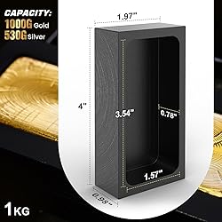 MMasters 1kg-4 Pieces Premium Graphite Ingot Mold