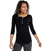 Women's Merino Long Sleeve Henley by Woolly | RWS Certified | Soft, Stink Free, Seattle Designed