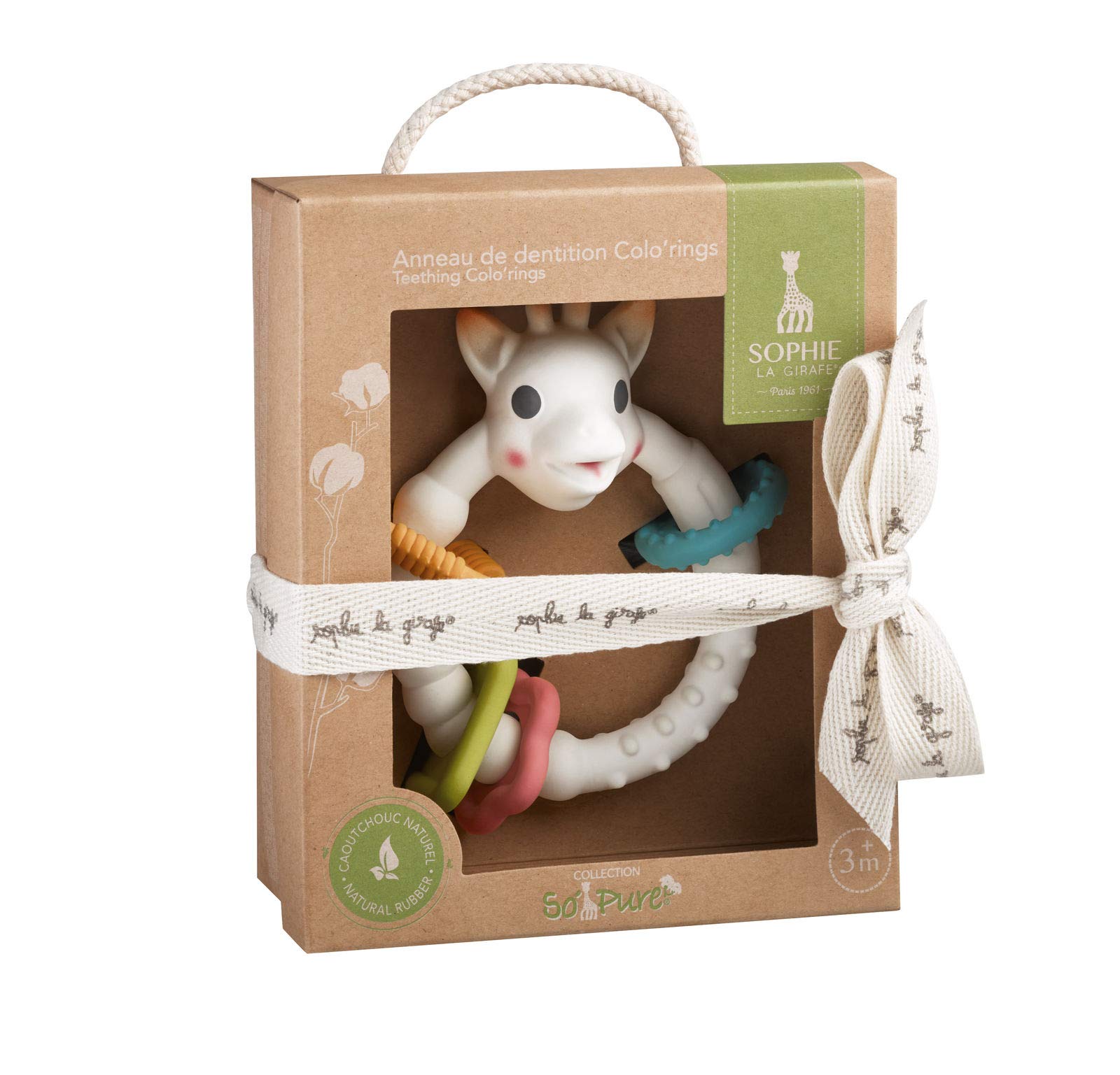 Sophie la girafe So Pure Multi-Textured Teether