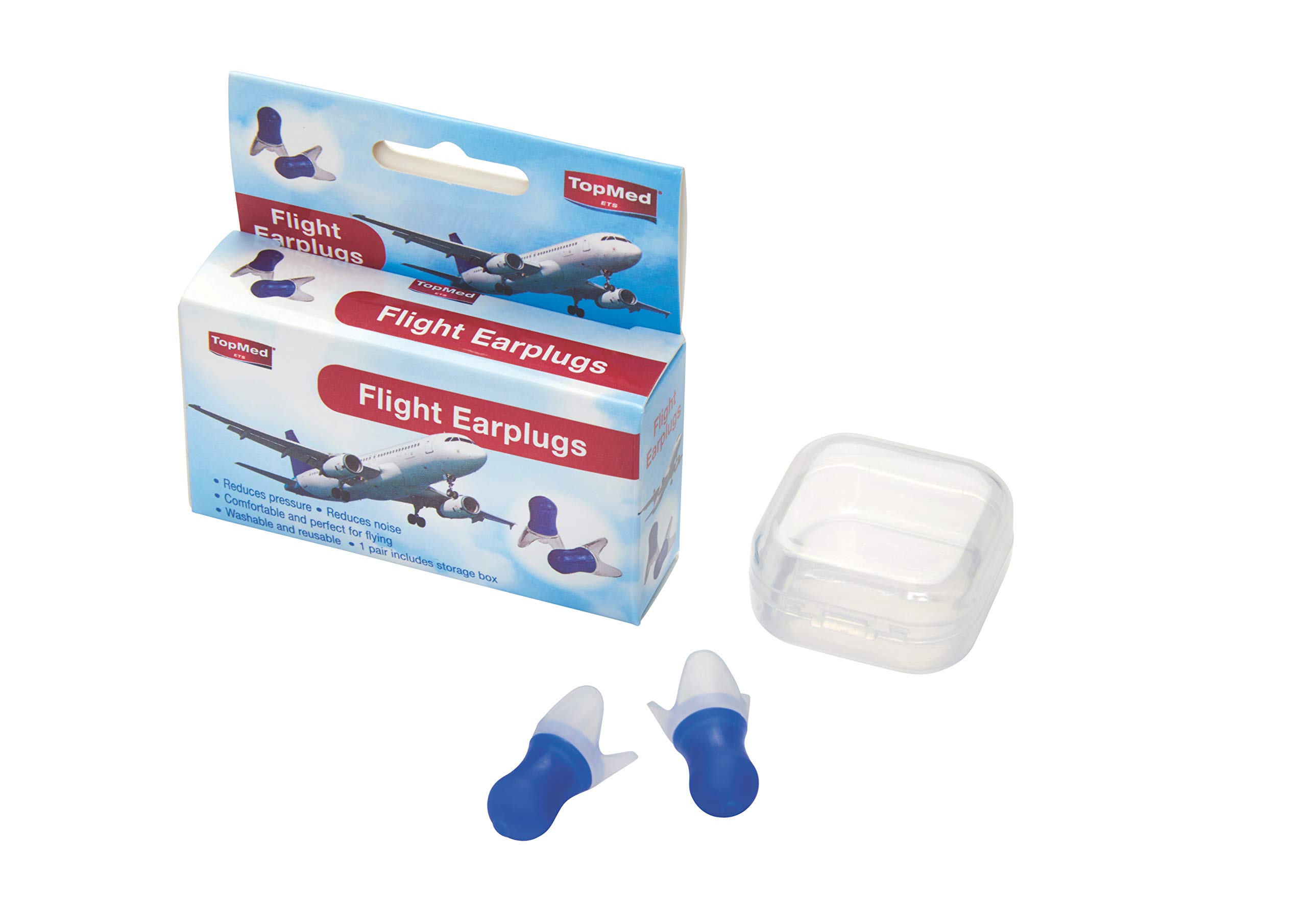 EarPlugs Pressure Relief Earplugs 1 Pair (Adult)