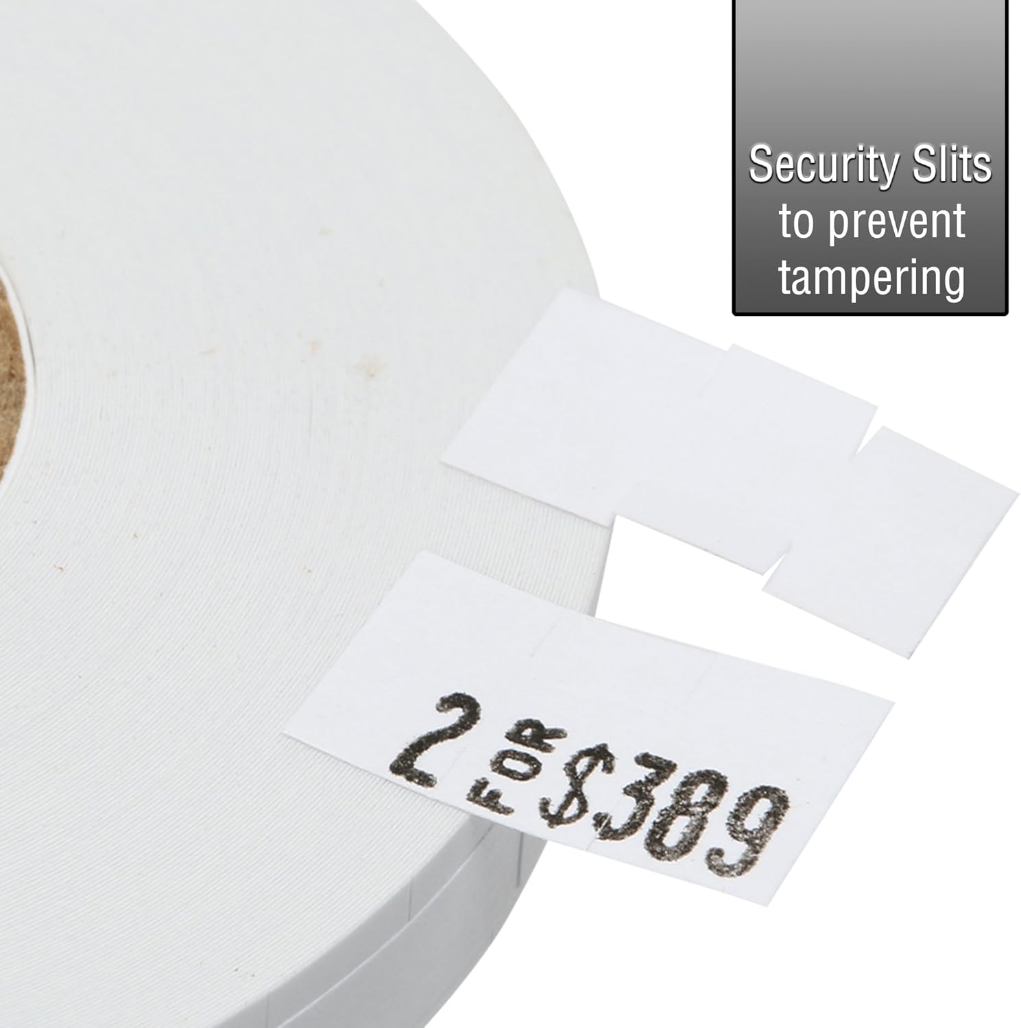 White Pricing Labels for Monarch 1110 Price Gun – Sixteen Rolls, 17, 000 Pricemarking Labels – Bonus Ink Roll Included : Office Products