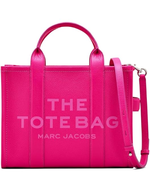 Amazon.com: Marc Jacobs The Leather Mini Tote Bag, Petal Pink