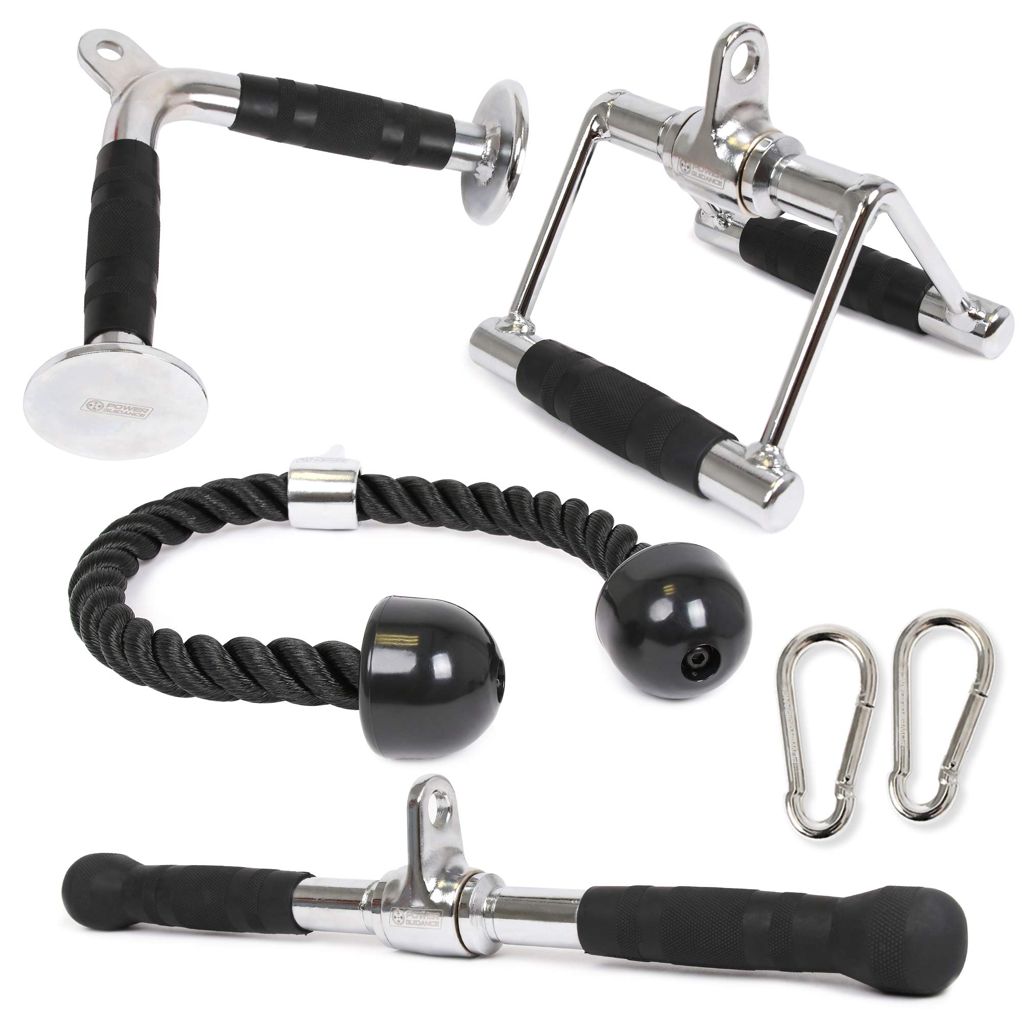 POWER GUIDANCE Triceps Pull Down Attachment, Cable Machine Accessories