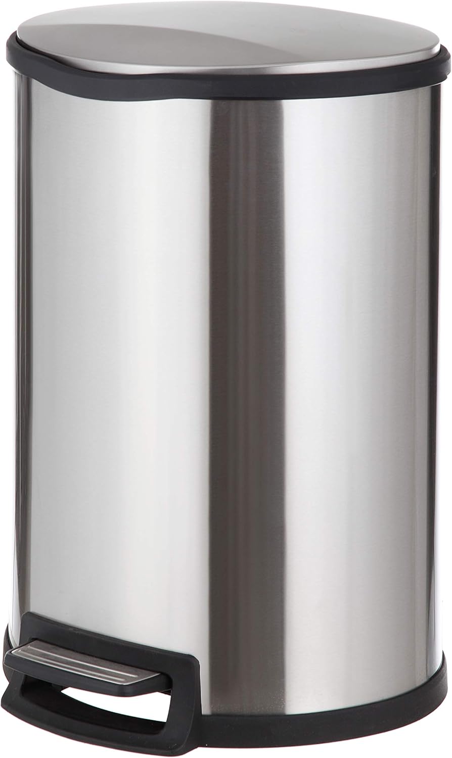 Home Zone - Bote de Basura para Cocina, de Acero Inoxidable con diseño