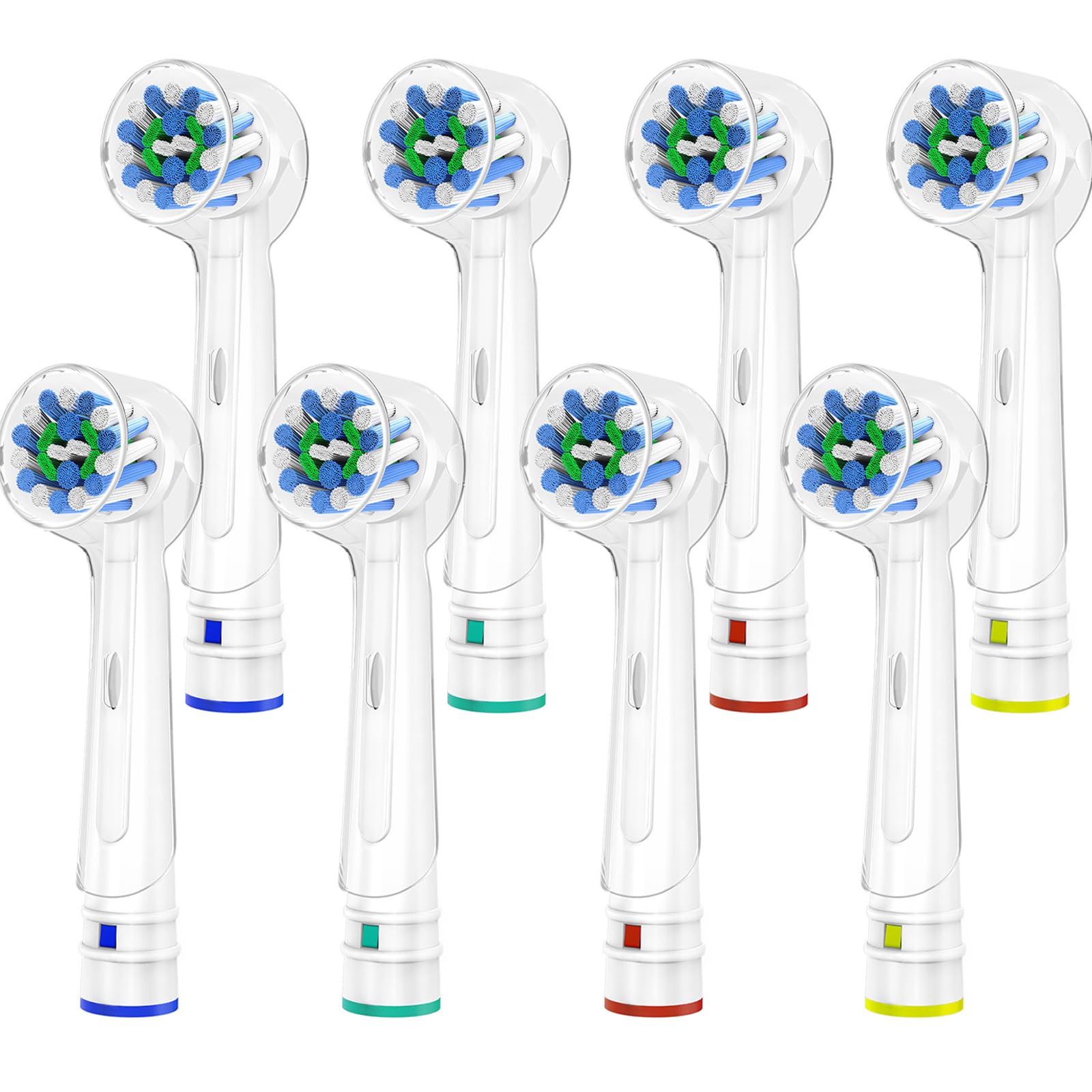 Trustnice ブラウン オーラルB 対応 電動歯ブラシ 替えブラシ マルチアクションブラシ EB50 回転ブラシ braun oral b 用の 互換ブラシ オーラルケ 歯垢除去 家庭用 白 8本 の商品画像