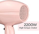 BaByliss Rose Blush 2200W Hair Dryer Ionic Lightweight Pink Powerful Fast Drying view 4