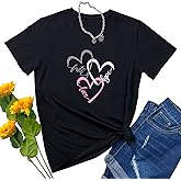 YITAN Women Graphic Tees Casual Soft Cotton T Shirts