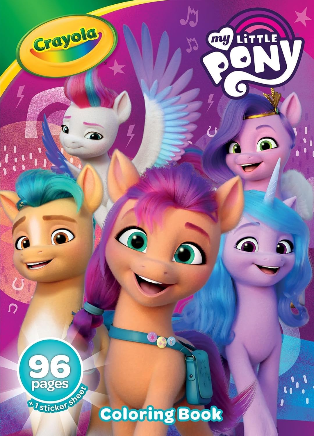 Crayola My Little Pony Coloring Book with