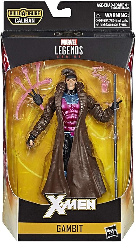 Amazon ハズブロ エックスメン マーベルレジェンド 6インチ アクションフィギュア カリバン シリーズ ガンビット Hasbro 19 X Men Marvel Legends 6inch Caliban Series Gambit 映画 最新 マーベル レジェンズ ミュータント Ml Xメン 並行輸入品 フィギュア