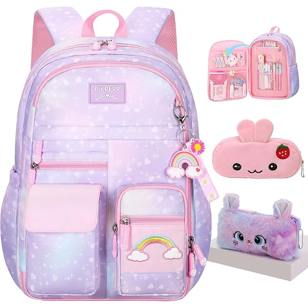 Amazon.com | IHZZ Kawaii Backpack, Pink Backpack for Girls  display picture 2