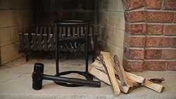 Wood Splitter with 4 Lbs Sledge Hammer - Log