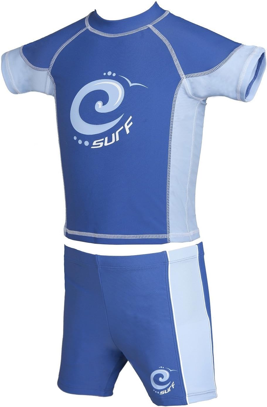 Boys UV Sun Protection Rash Vest and Swimming Trunks UPF 50+ 2-3, 3-4, 5-6, 7-8, 9-10 & 11-12 years