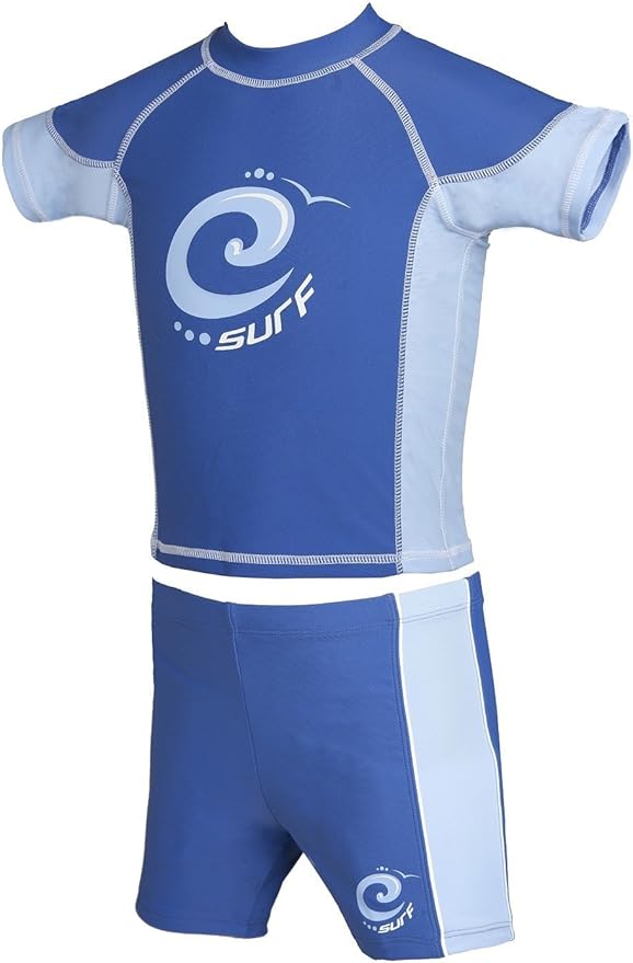 Boys UV Sun Protection Rash Vest and Swimming Trunks UPF 50+ 23, 34