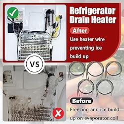 5-Pack SH201 Drain and Door Heater for Samsung and