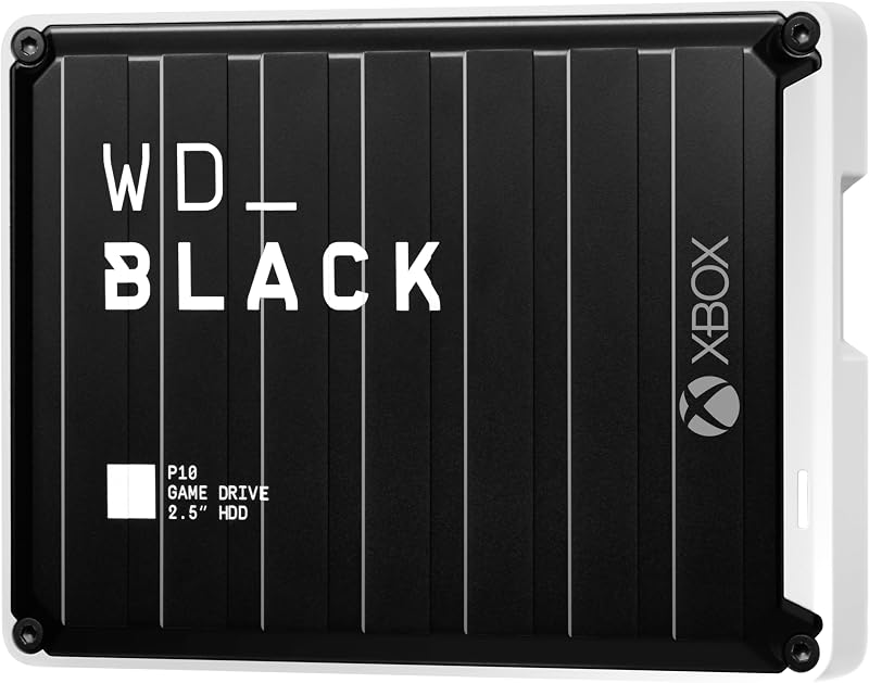 WD BLACK P10 5 TB Game Drive for Xbox One para obtener acceso a su colección de juegos de Xbox en cualquier lugar, con la compra se incluye 1 mes de suscripción a Xbox Game Pass Ultimate
