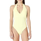 Amazon Essentials Women's Halter One Piece Swimsuit