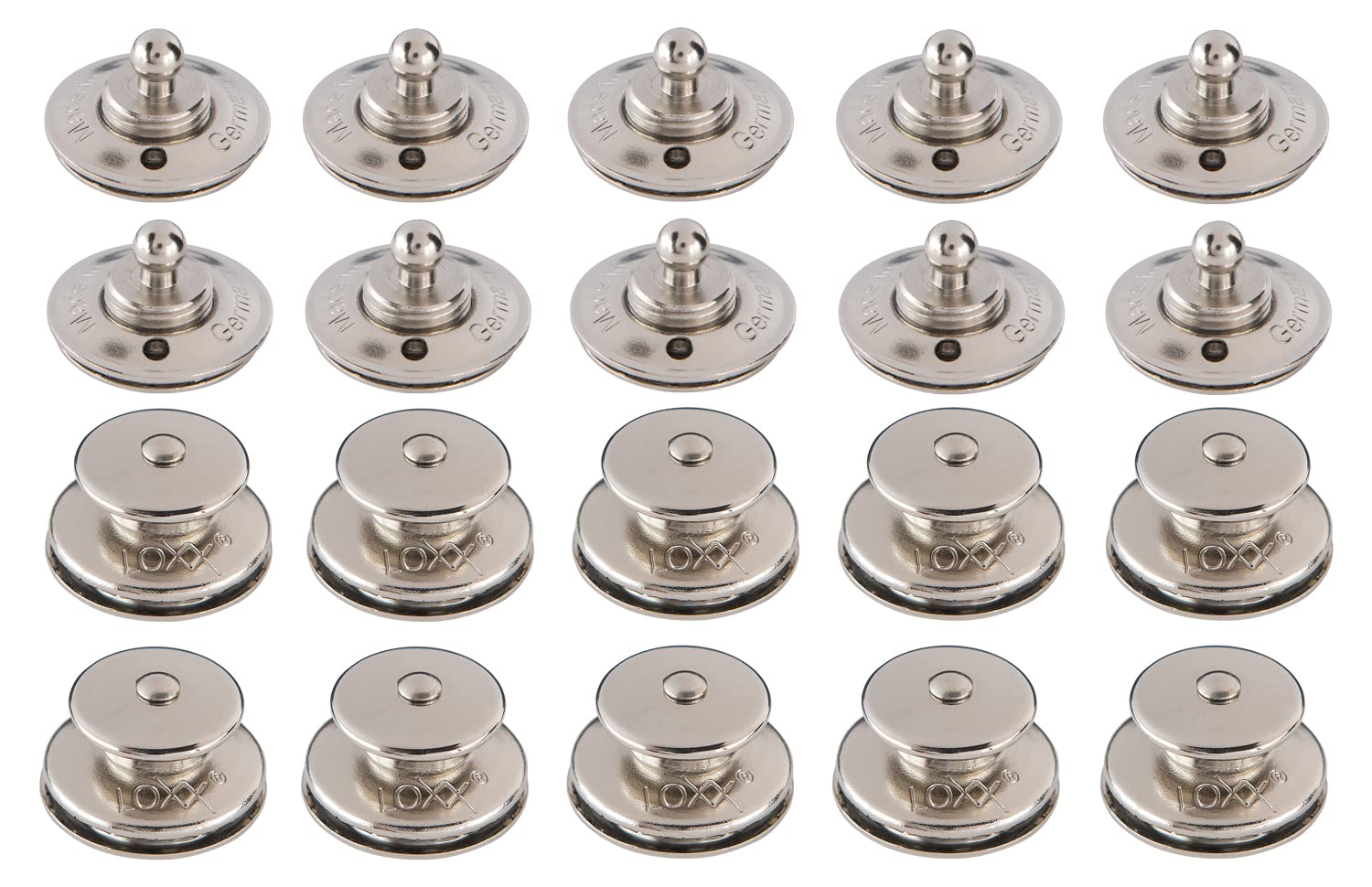 New Marine Loxx set of 10 tops + fabric screws