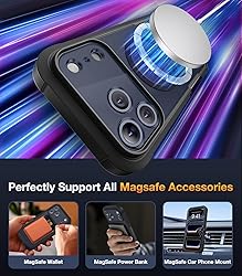 Diaclara Magnetic Designed for iPhone 17 Pro Case