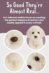 Living Nature Labradoodle Puppy Soft Toy 16 cm Cream Plush view 4