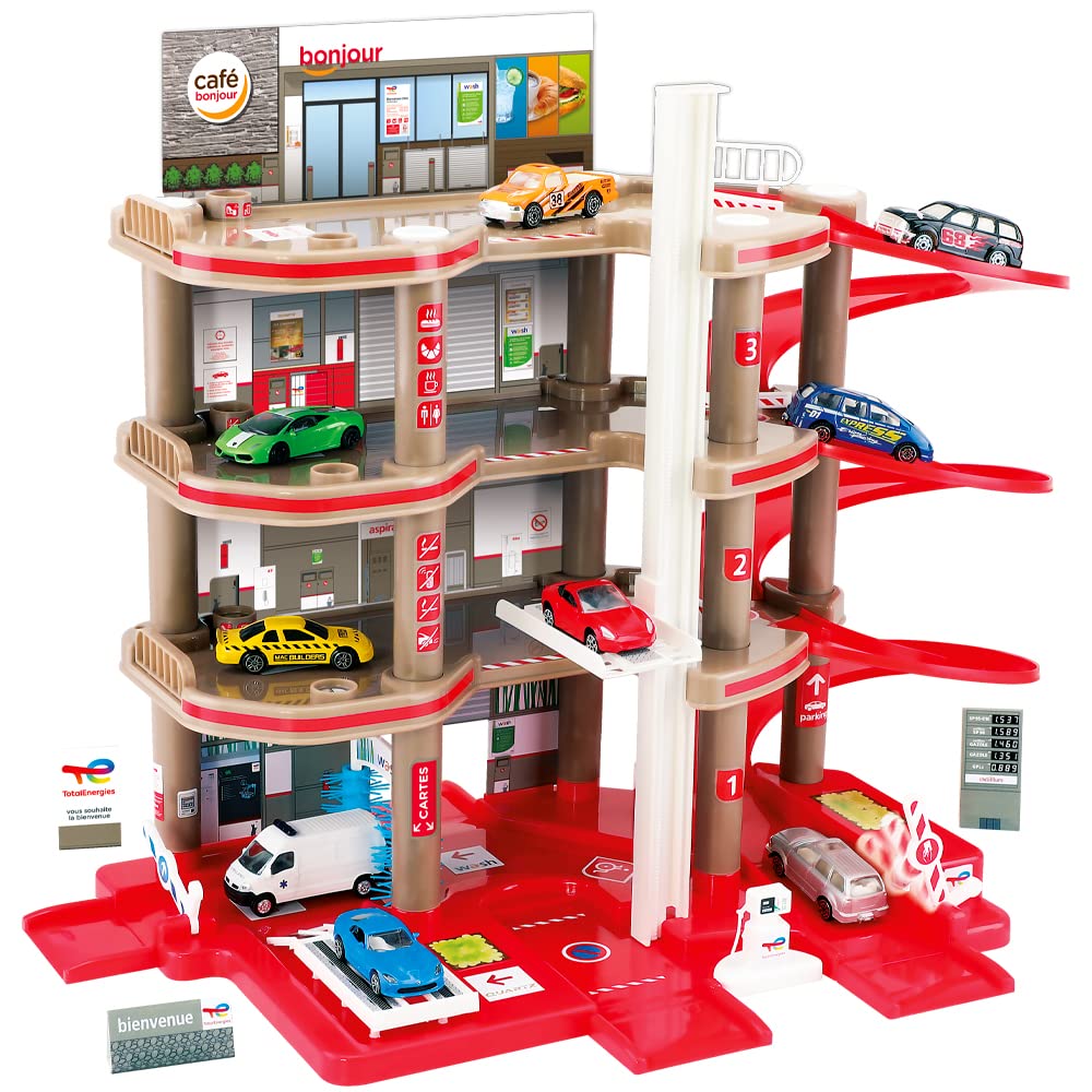 Total STARLUX - Genuine Small Car Garage with Full Service Station 4 Levels - From 3 years - Made in Europe - 401006
