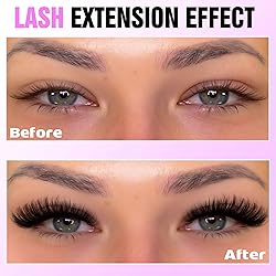 Pawotence Lash Clusters 280pcs Individual Lashes
