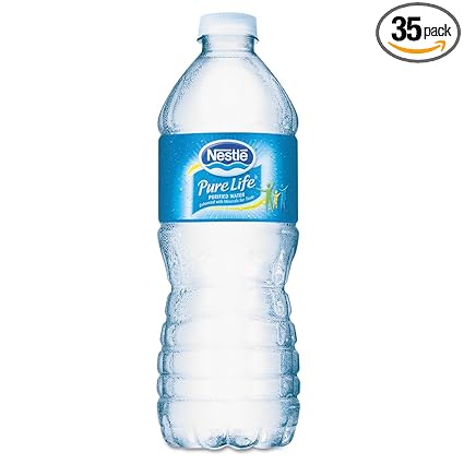 Nestle Pure Life Purified Water 16 9 Fl Oz 35 Pk Amazon Com Grocery Gourmet Food