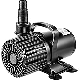 VIVOSUN 4500 GPH Submersible Water Pump, 220W Pond Pump, Ultra Quiet Aquarium Pump with 19 FT. Lift Height for Pond Waterfall
