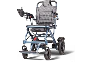 ByteTecpeak Lightweight Electric Wheelchair for Adults - Foldable Electric Wheelchairs for Seniors, 500W Motors Motorized Whe