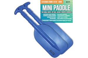 BETTER BOAT Boat Paddle Telescoping Plastic Collapsible Oar, Kayak, Jet Ski, Rafting, Mini Canoe Paddles, Tubing Floats, Rowing Safety Accessories for Kids and Adults