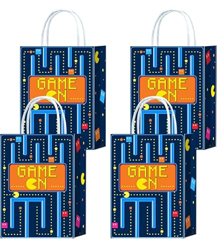 Amazon.com: 16 Pieces Game on Goodie Bags for Gamer Birthday