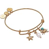 Alex and Ani Seaside Charm Bangle