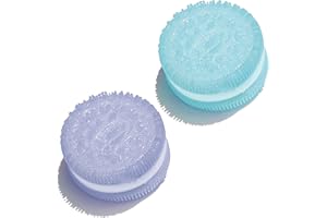 SHILIFE Taba Squishy biscuits,stress ball,Kawaii Squishies PVC Toys,Stress Relieving Fur Ball OPP Packaging Gifts|Squishy Fidget Toys for Anxiety&Relaxation|Perfect Desk Accessory for Adults (1 blue+1 Purple)