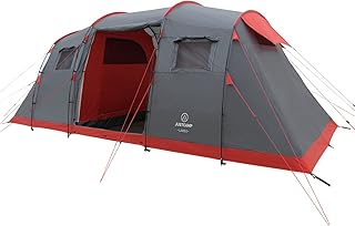 JUSTCAMP Lake 6 Familienzelt - grau