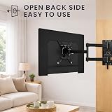 kwmobile Indoor 49-50 inch TV Cover – Dust Screen Protector – Black Synthetic view 5