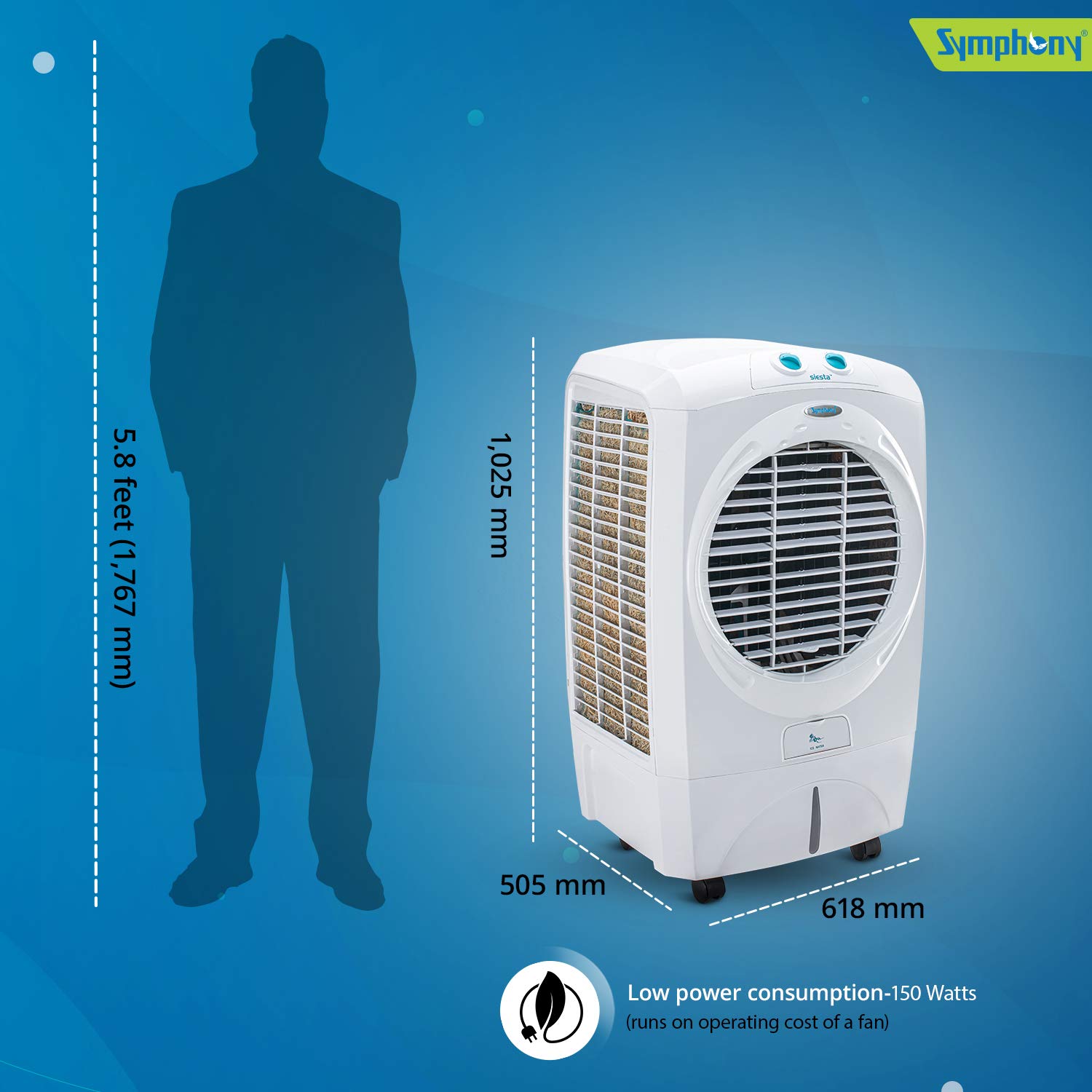 symphony cooler siesta 45