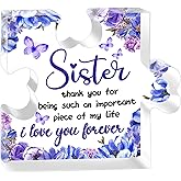 Mothers Day Gift for Sister from Sister Brother Little Big Sisters Gift Valentines Christmas Sisters Birthday Gifts Ideas Acrylic Puzzle Plaque