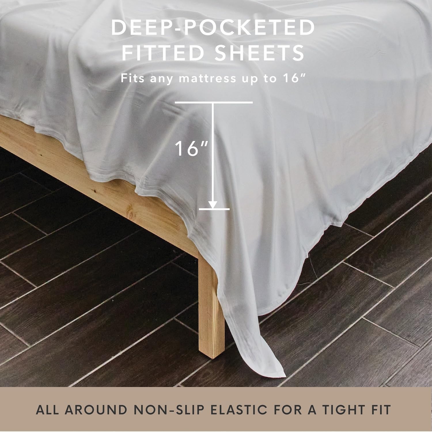 Condition photo showing As Is for bamboo bay 7 piece split king size sheet set, 100% viscose made from bamboo, breathable, ultra soft 
