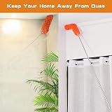 Lomida Microfiber Duster Set with 100 Inch Telescoping Extension Pole view 5