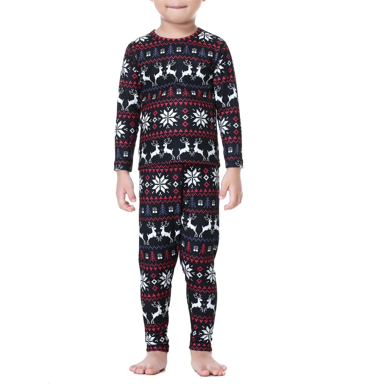 Boys Thermal Underwear Set for Kids Base Layer Set