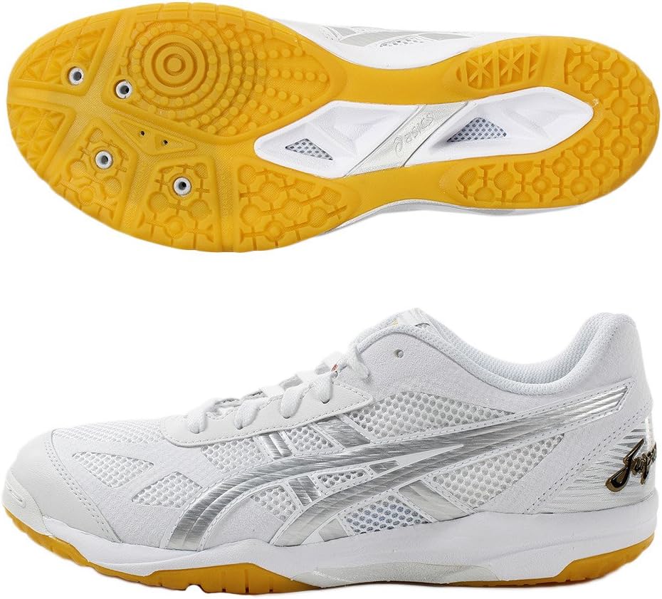 Amazon [アシックス] ゼビオ限定 ロテジャパンライトXS TVR024.0193 （ホワイト×シルバー/23．0/Men's