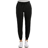 Zac & Rachel Womens Pull on Jogger Pant with Tie Front and Side Pockets