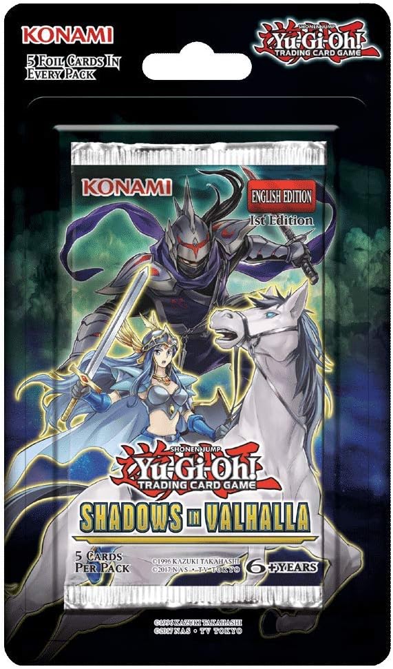Yu-Gi-Oh! Shadows in Valhalla Blister Pack (6 Blistered Booster Packs)